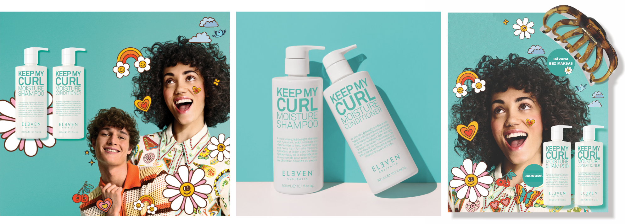 KEEP MY CURL MITRINOŠAIS ŠAMPŪNS, KEEP MY CURL MITRINOŠAIS  KONDICIONIERIS