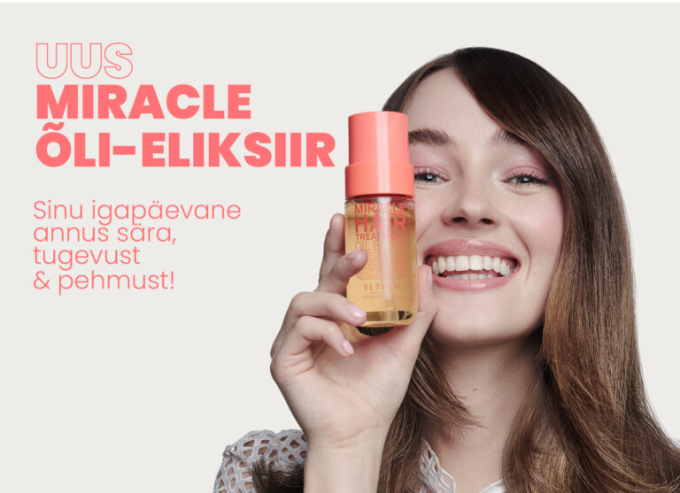 Read more about the article MIRACLE ÕLI-ELIKSIIR KINGIB JUUSTELE SÄRA, TUGEVUST & PEHMUST…