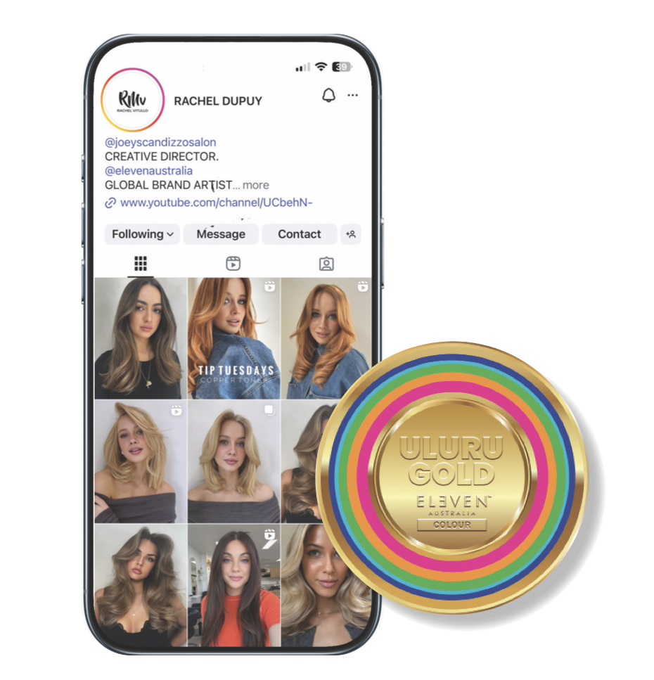 ELEVEN.COLOUR ULURU GOLD värviakadeemia - Brändi loomine