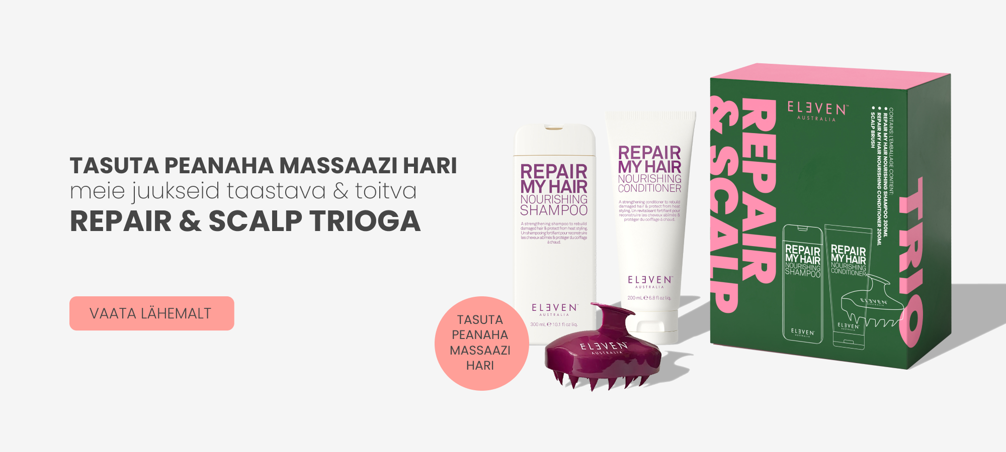 ELEVEN Australia Repair & Scalp trio